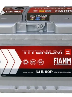 Přímo Od Výrobce Autobaterie Fiamm Titanium PRO 12V 50Ah 520A L1B 50P