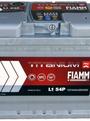 Autobaterie Fiamm Titanium PRO 12V 54Ah 520A L1 54P Novinka