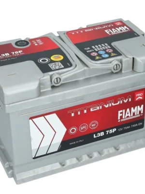Autobaterie Fiamm Titanium PRO 12V 75Ah 730A L3B 75P Cenově Výhodný