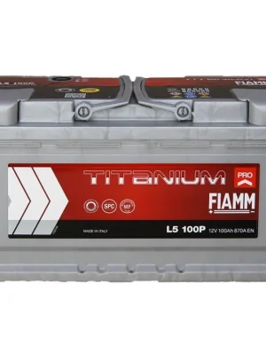 Nakupujte Hned Autobaterie Fiamm Titanium PRO 12V 100Ah 870A L5 100P