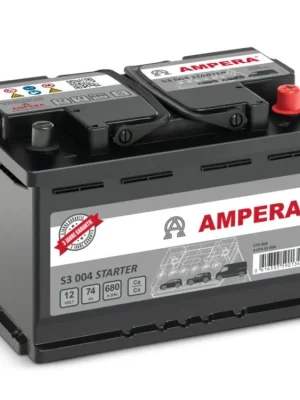 Autobaterie Ampera S3 Starter 12V 74Ah 680A 57415 Sleva