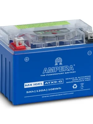 Jen Po Omezenou Doba Motobaterie Ampera 12V/9Ah M4iGel, YTX9-BS