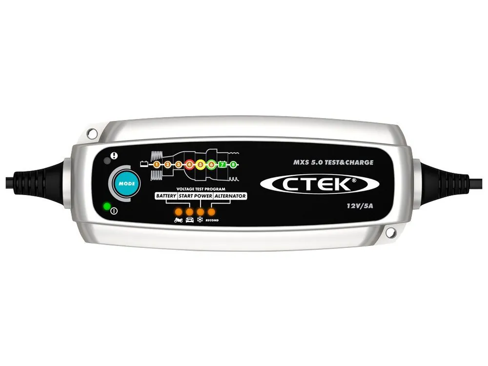 Autonabíječka CTEK MSX 5.0 Test&Charge, 12V,5A, 1,2-110Ah/160 Ah Rychlé Dodání