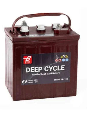 Must-Have Trakční baterie Boss Deep cycle6V 240Ah BB-125