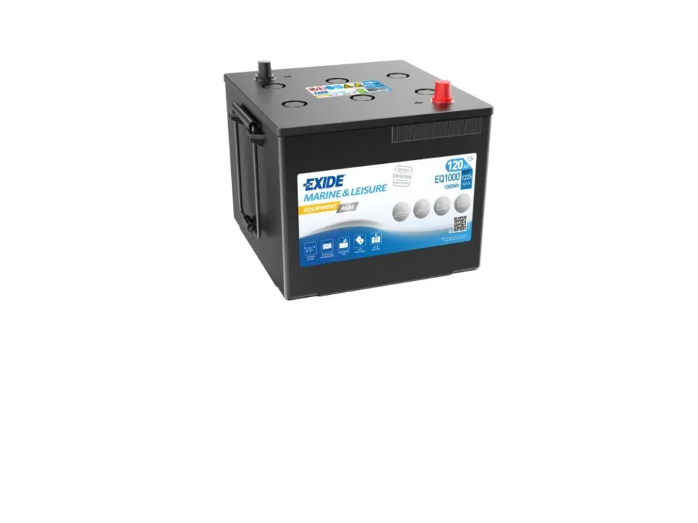 Exide 12V/120Ah Equipment AGM EQ-1000 Odeslání Ihned