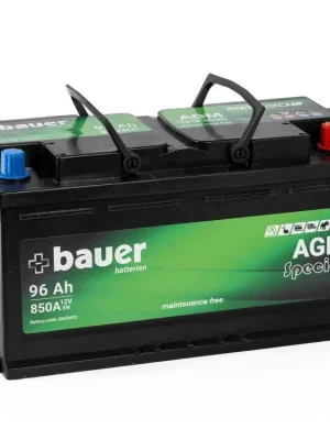 Nejlepší Cena Autobaterie Bauer AGM 12V 96Ah 850A BA 59602