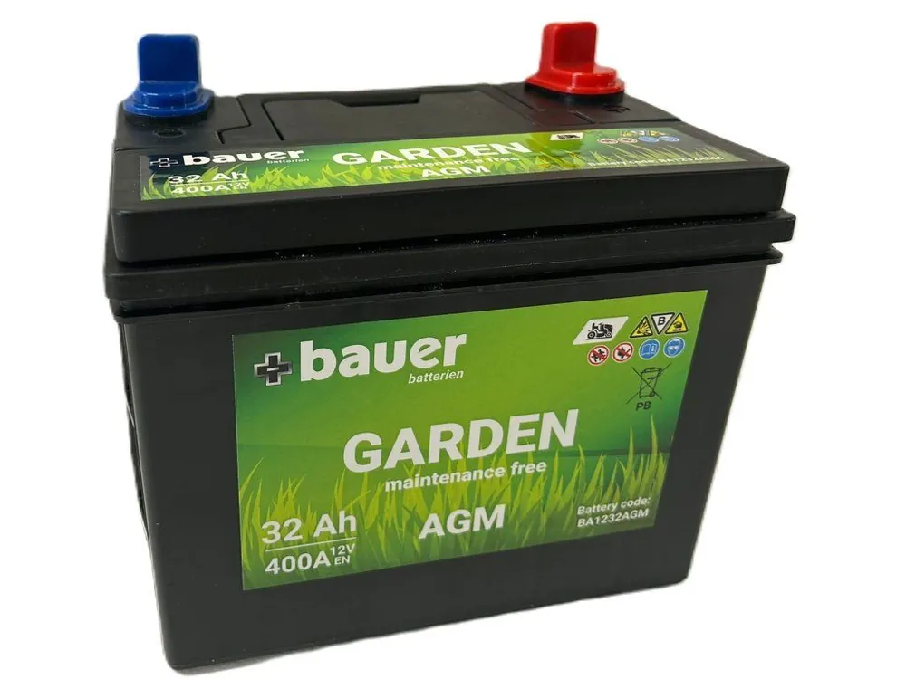 Baterie Bauer Garden AGM 12V/32Ah U1L, 400A Super Cena