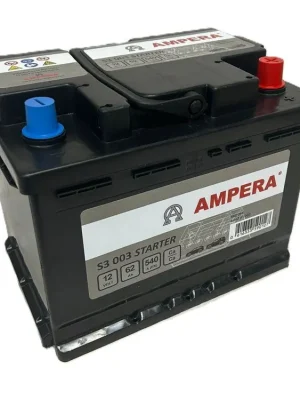 Výprodej Autobaterie Ampera S3 Starter12V 62Ah 540A 56235
