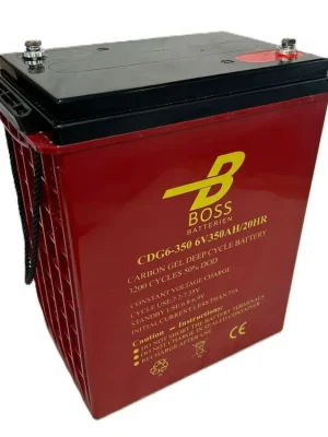 Nová Kolekce Trakční baterie Boss Deep cycle Carbo GEL6V 350Ah CDG6-350