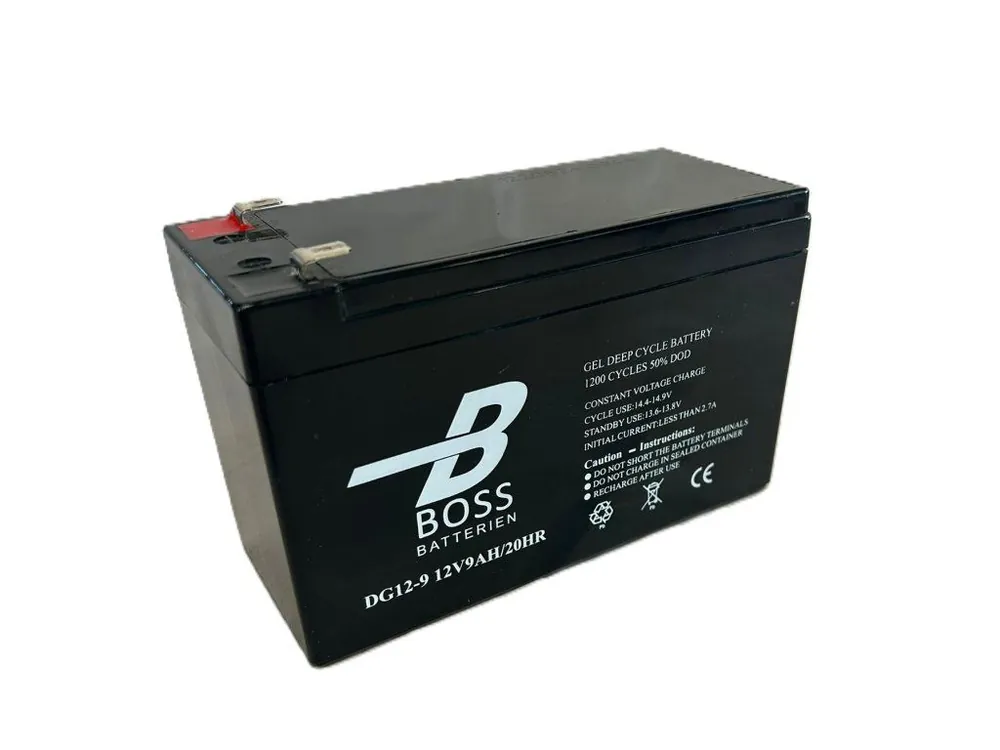 Baterie Boss DEEP Cycle Gel 12V 9Ah DG12-9 Autentický