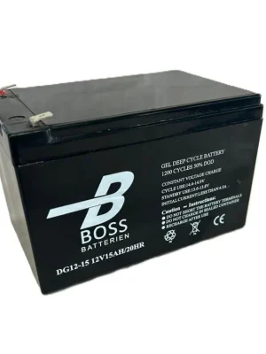 Baterie Boss DEEP Cycle Gel 12V 15Ah DG12-15 Výprodej