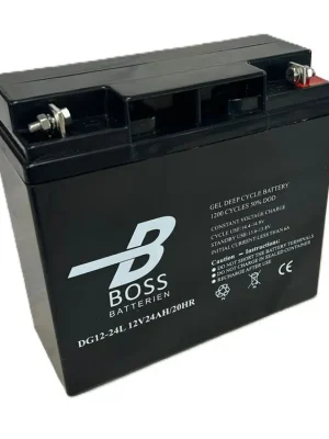 Baterie Boss DEEP Cycle Gel 12V 24Ah DG12-24L Ihned K Objednání