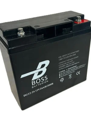 Baterie Boss DEEP Cycle Gel 12V 24Ah DG12-24 Nejprodávanější