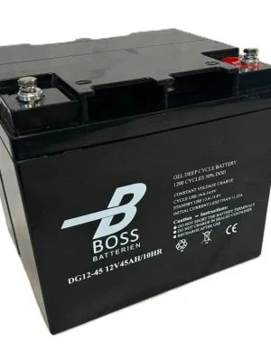 Hit Sezóny Baterie Boss DEEP Cycle Gel 12V 45Ah DG12-45