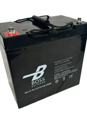 Baterie Boss DEEP Cycle Gel 12V 55Ah DG12-55 Nová Kolekce