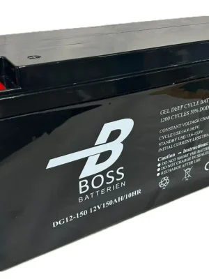 Baterie Boss DEEP Cycle Gel 12V 150Ah DG12-150 Nejlepší Cena