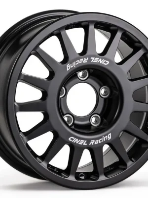 Must-Have Závodní ALU kolo Cinel Racing Rally Gravel Škoda Fabia R2, 5x120, ET 28, velikost 7x15