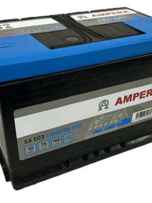 Sezónní Sleva Autobaterie Ampera Carbon EFB 12V 75Ah 760A S4E03