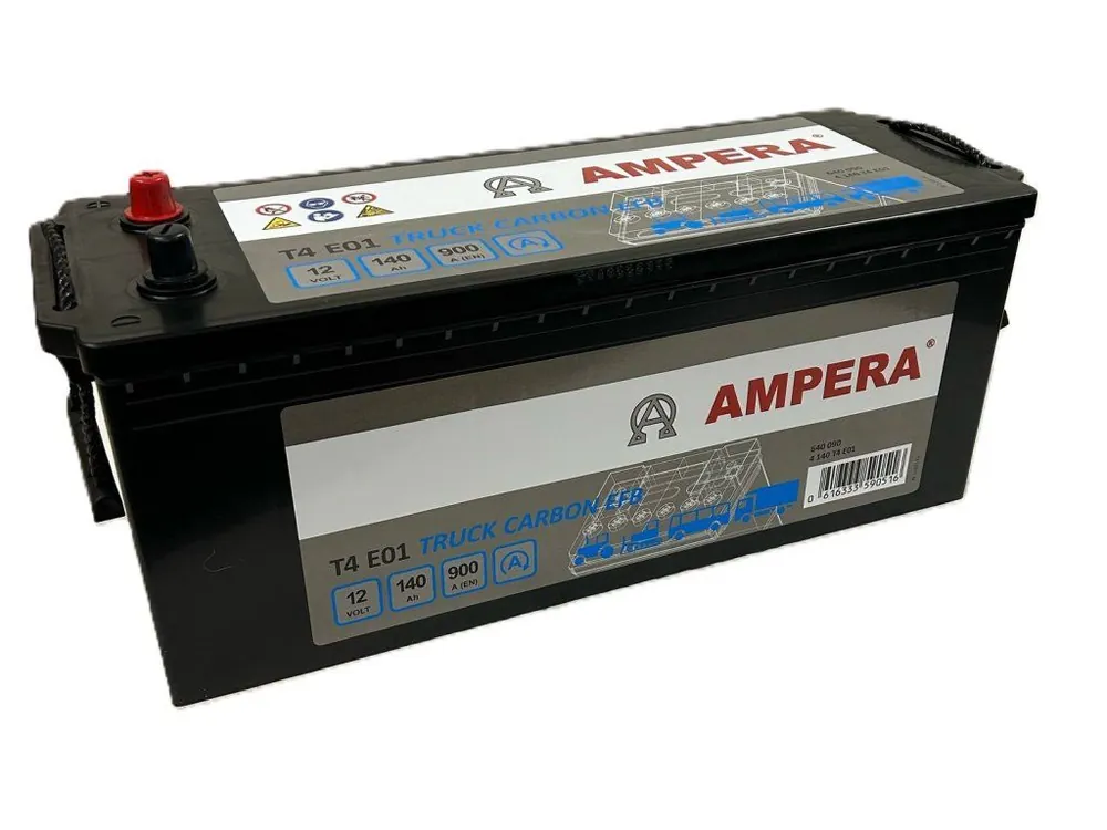 Autobaterie Ampera Carbon EFB 12V 140Ah 900A S4E07 Dokud Zásoby Vydrží