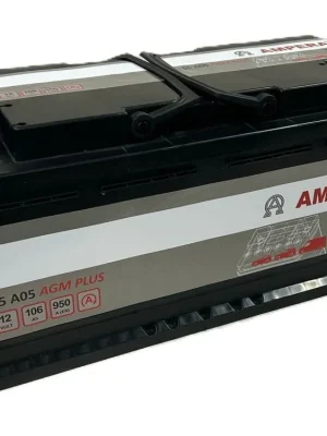 Autobaterie Ampera AGM 12V 106Ah 950A S5A05 Doprava Zdarma