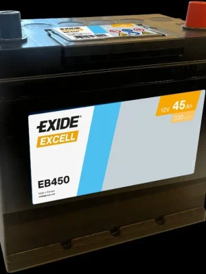 Autobaterie Exide Excell 12V 45AH 330A EB450 Ověřený
