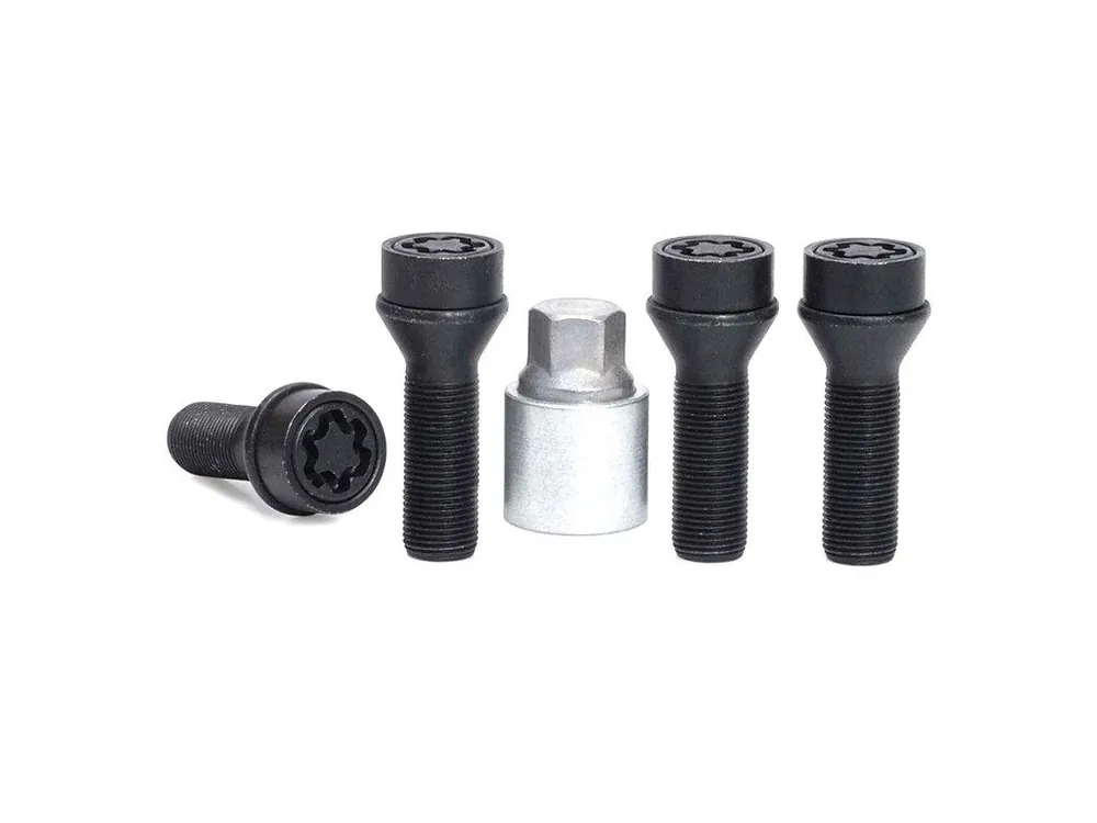 Bezpečnostní šrouby Sicustar M12x1,5x40 kužel, klíč 17, černé Kup Teď
