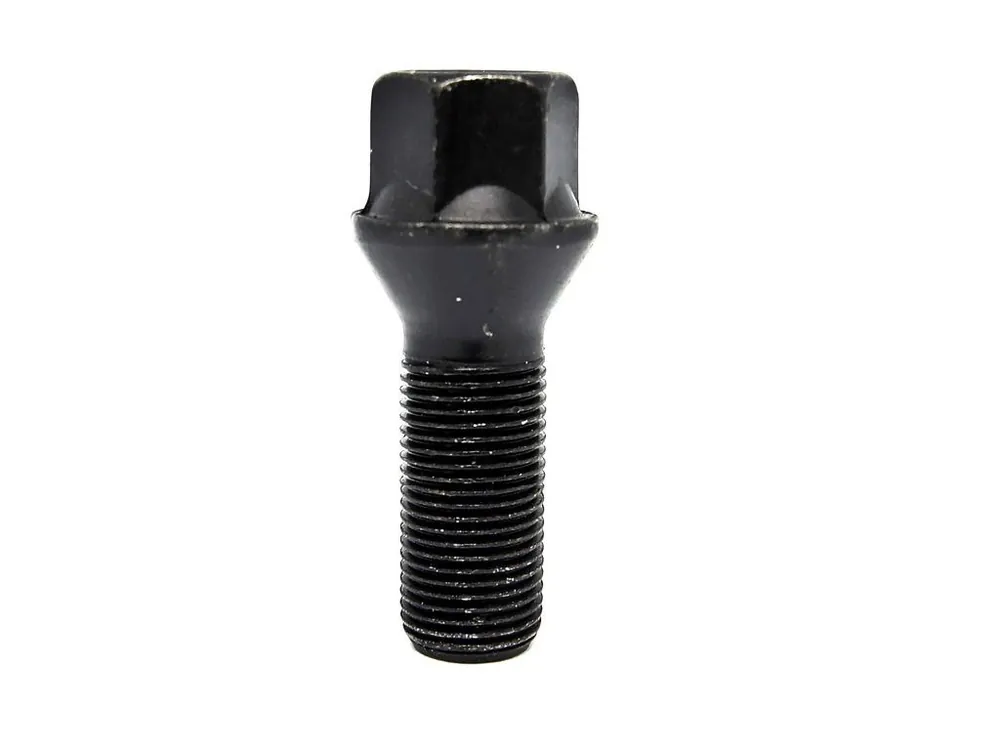Objednat Nyní Kolový šroub M12x1,5x26 kužel, klíč 17, černý