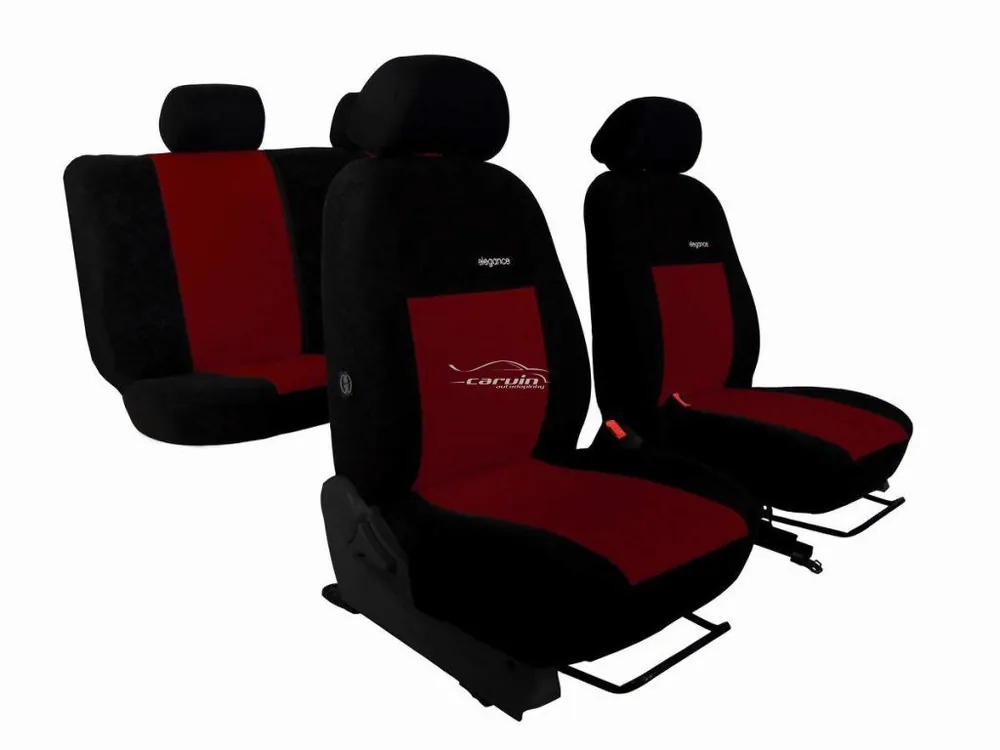 Autopotahy Nissan Qashqai I, se zadní loketní opěrkou, od r. 2006-2013, ELEGANCE vínové Vysoce Kvalitní