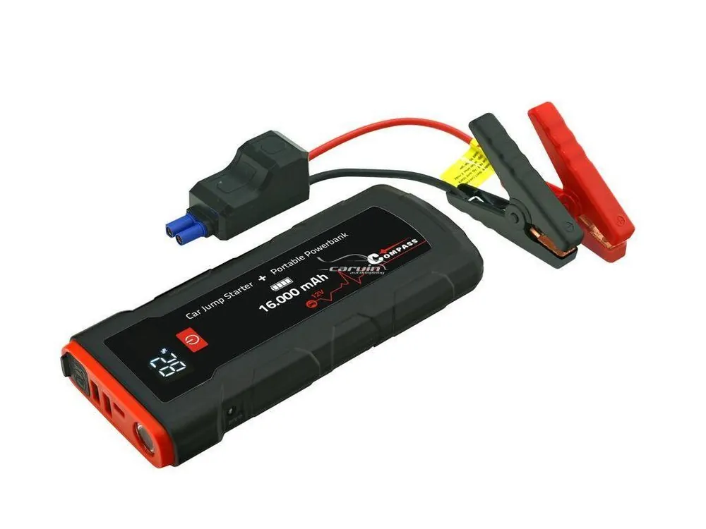 Powerbanka s funkcí SMART JUMP STARTER 16.000mAh 2000A Sezónní Sleva