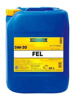 Motorový olej FEL 5W-30 C2 20L | Ravenol Horká Nabídka