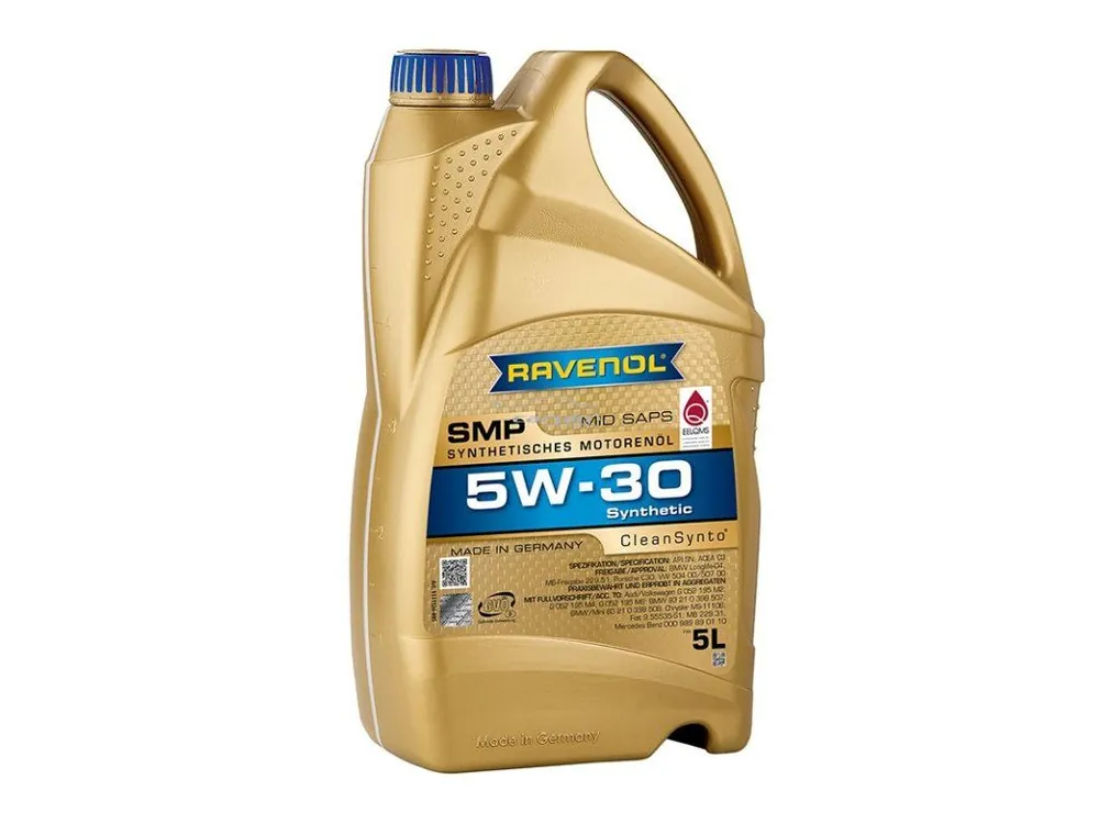 Motorový olej SMP 5W-30 C3 5L | Ravenol Dokud Zásoby Vydrží