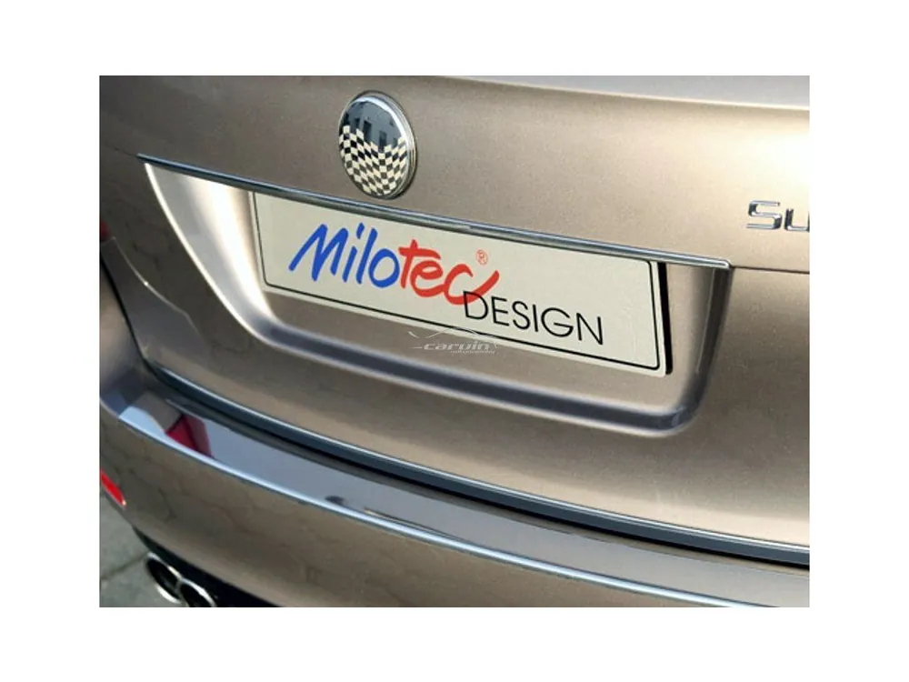 Lišta nad zadní SPZ Škoda Superb II Combi 2008-2013 nerez | Milotec Nová Kolekce