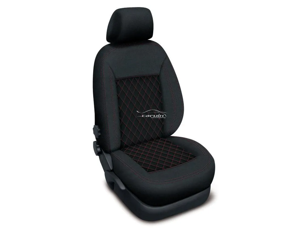 Autopotahy Volkswagen CADDY V, 5 míst, od r. 2021, AUTHENTIC CARO, vínové Aktuální