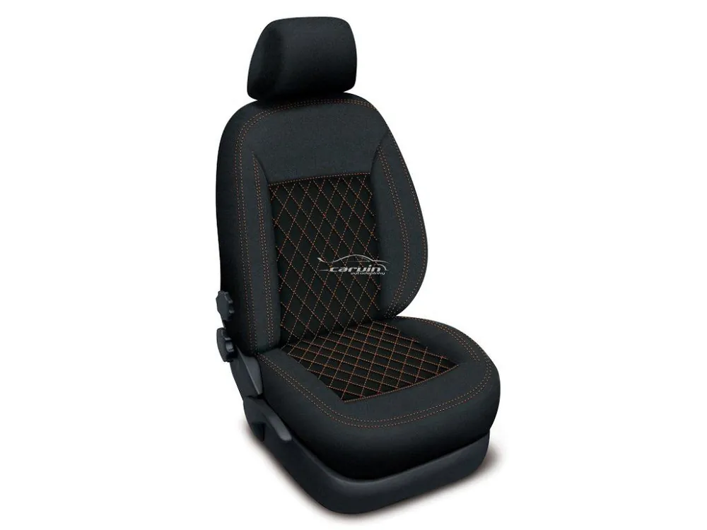 Autopotahy AUDI A6 C6, od r. 2005, AUTHENTIC CARO oranžové Kup Teď