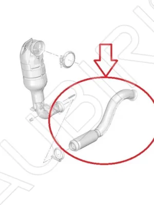 Must-Have Výfukové potrubí Citroën Berlingo, Partner od 2016 1,2i PureTech - vlnovec výfuku