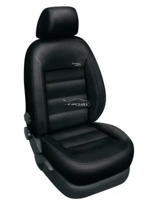 Akční Cena Autopotahy AUDI A4 B9 S-LINE, od r. 2015, AUTHENTIC LEATHER černé