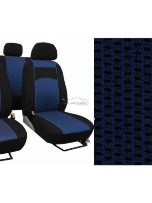 Zlevněný Autopotahy FORD S-MAX II GENERACE, od r. 2015, 5 míst, VIP modré