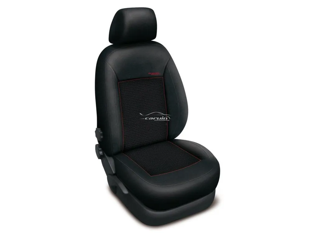 Autopotahy RENAULT CLIO V , od r. 2019, AUTHENTIC PREMIUM, žakar červený Speciální Cena