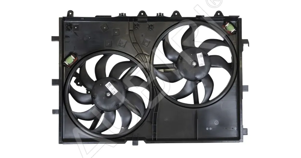Ventilator chlazení motoru Fiat Ducato 2021-2024, 2x relé a odpor, s klimatizací Oblíbený