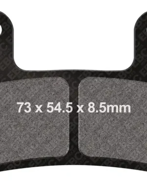 Brzdové destičky EBC GPFAX724HH Vysoce Kvalitní