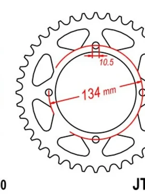 Řetězová rozeta JT JTR 718-48 48 zubů, 530 Finální Výprodej