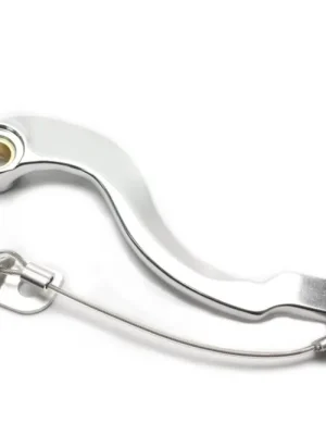 Brzdový pedál MOTION STUFF 83P-0021002 silver body, black steel fixed tip Pevný hrot z oceli Aktuální