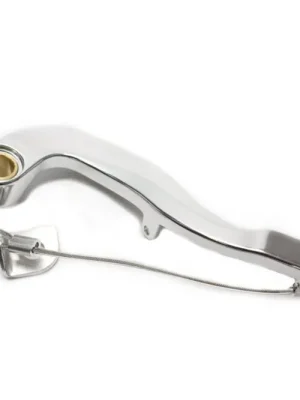 Vrácení Zdarma Brzdový pedál MOTION STUFF 83P-0621002 silver body, black steel fixed tip Pevný hrot z oceli