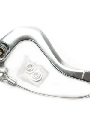 Sleva Brzdový pedál MOTION STUFF 83P-0711002 silver body, black steel fixed tip Pevný hrot z oceli