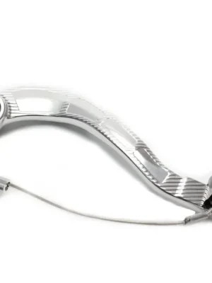 Nejprodávanější Brzdový pedál MOTION STUFF 83P-0821002 silver body, black steel fixed tip Pevný hrot z oceli