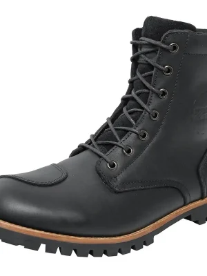 Autentický Klasické kožené boty iXS X45020 černý 43