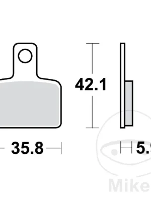 Finální Výprodej Brzdové destičky LUCAS MCB 851 standard