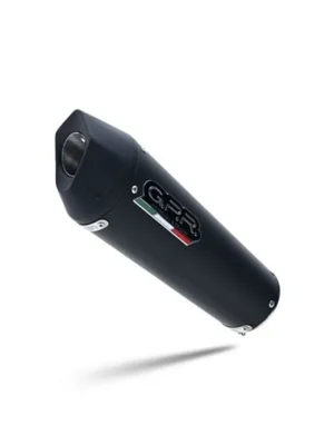 Akční Cena Koncovka výfuku Slip-on GPR NEW GRAND PRIX EVO BLACK TITANIUM E5.KT.205.GPAN.BLT Titanová matná černá zahrnuje spojovací svod, odnímatelný dB killer a katalyzátor